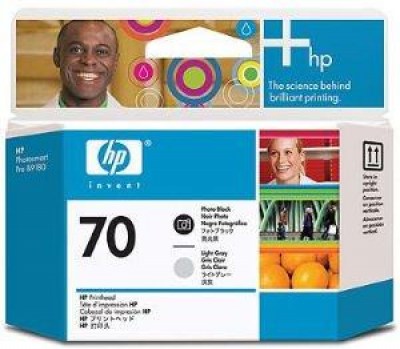 Printhead HP 70 C9407A photo black light gray