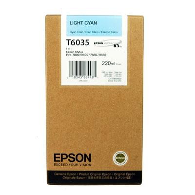 Inkoust Epson T6035 C13T603500 light cyan