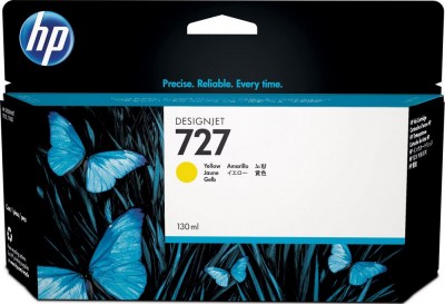 Inkoust HP 727 B3P21A yellow