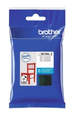 Inkoust Brother LC-3619XLC cyan